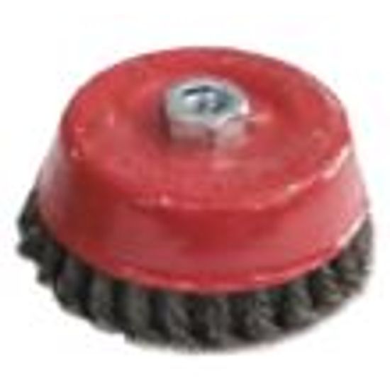 LUKAS CUP BRUSH STEEL KNOTTED 140 X M14